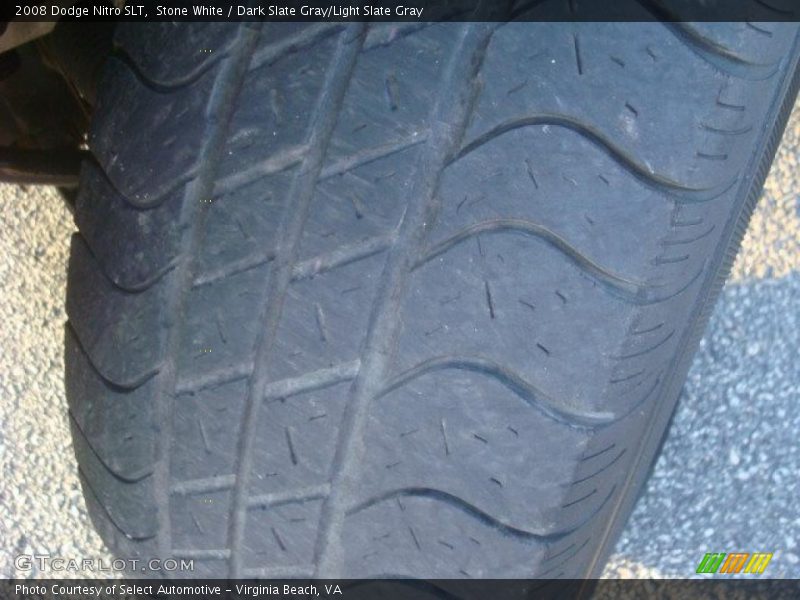Stone White / Dark Slate Gray/Light Slate Gray 2008 Dodge Nitro SLT