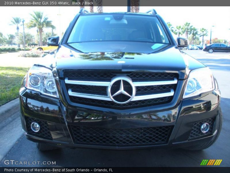 Black / Black 2010 Mercedes-Benz GLK 350 4Matic