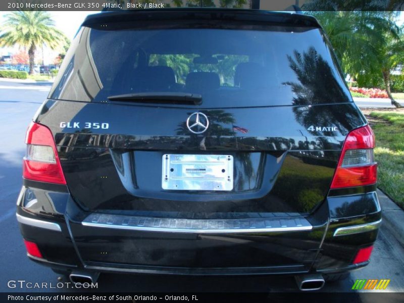 Black / Black 2010 Mercedes-Benz GLK 350 4Matic