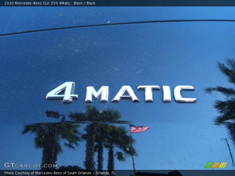 Black / Black 2010 Mercedes-Benz GLK 350 4Matic