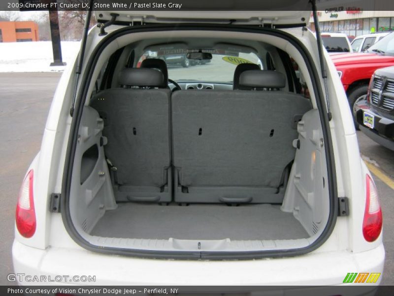 Stone White / Pastel Slate Gray 2009 Chrysler PT Cruiser LX