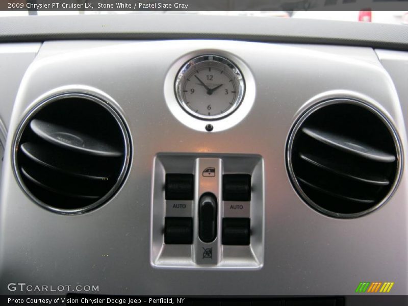 Stone White / Pastel Slate Gray 2009 Chrysler PT Cruiser LX