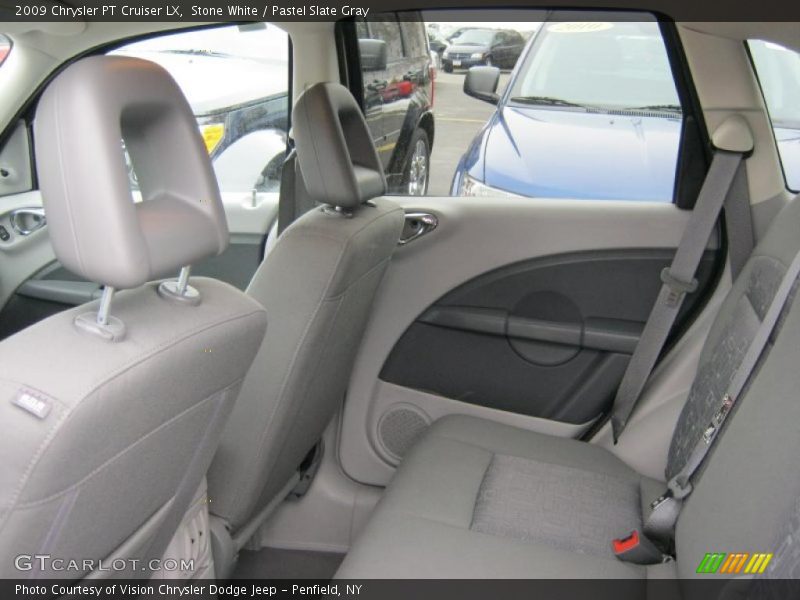 Stone White / Pastel Slate Gray 2009 Chrysler PT Cruiser LX