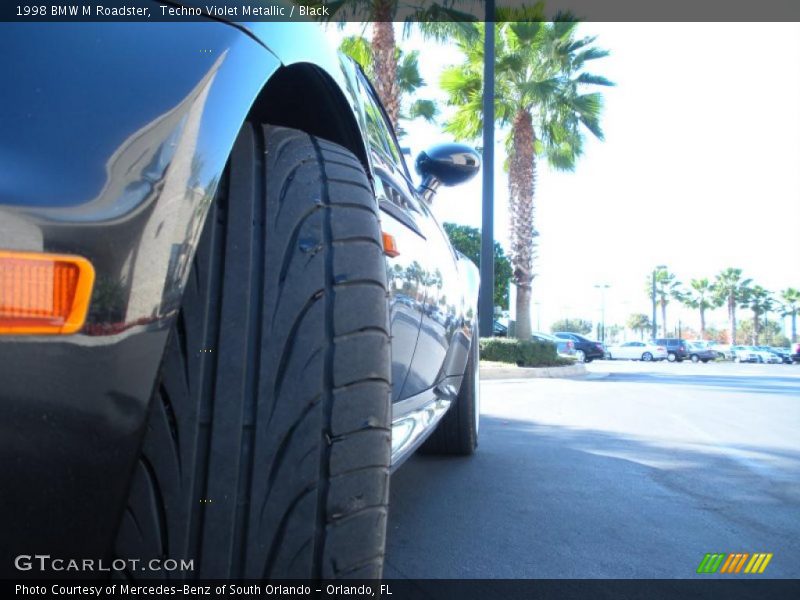 Techno Violet Metallic / Black 1998 BMW M Roadster