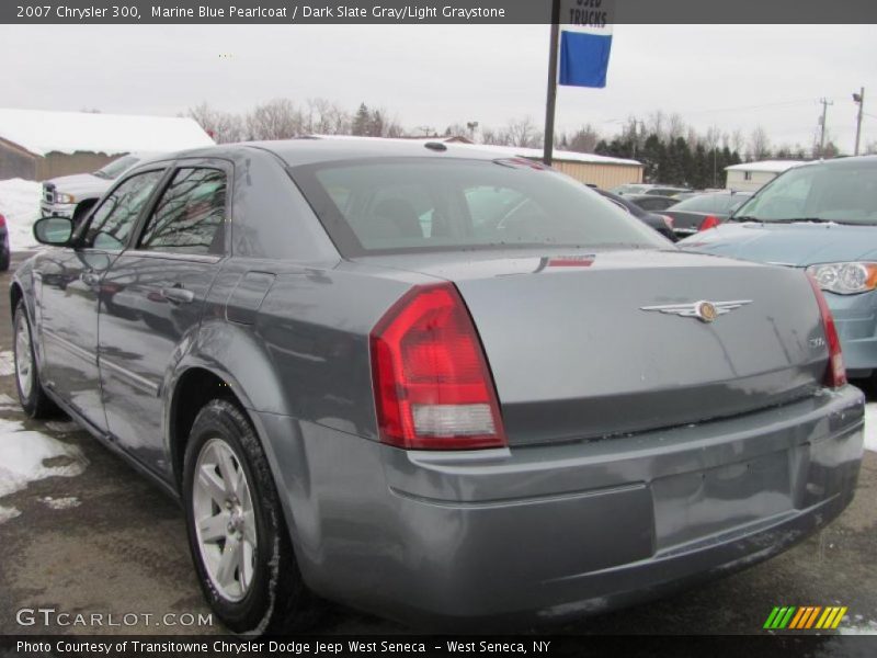 Marine Blue Pearlcoat / Dark Slate Gray/Light Graystone 2007 Chrysler 300