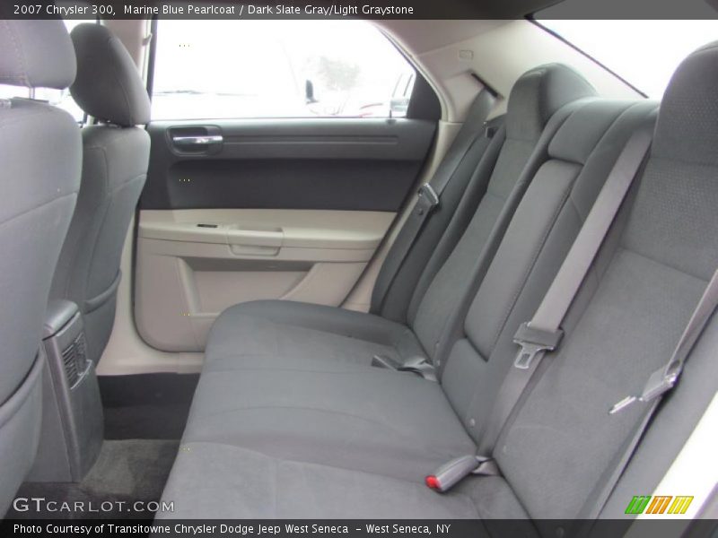 Marine Blue Pearlcoat / Dark Slate Gray/Light Graystone 2007 Chrysler 300