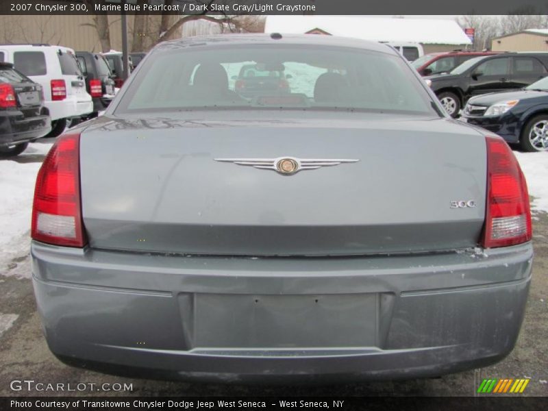 Marine Blue Pearlcoat / Dark Slate Gray/Light Graystone 2007 Chrysler 300