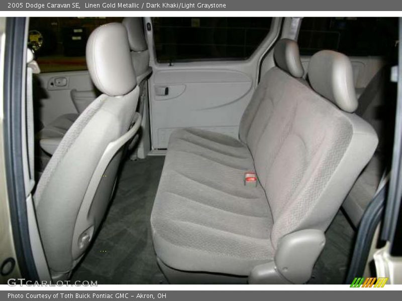 Linen Gold Metallic / Dark Khaki/Light Graystone 2005 Dodge Caravan SE