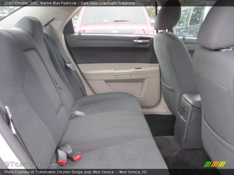 Marine Blue Pearlcoat / Dark Slate Gray/Light Graystone 2007 Chrysler 300