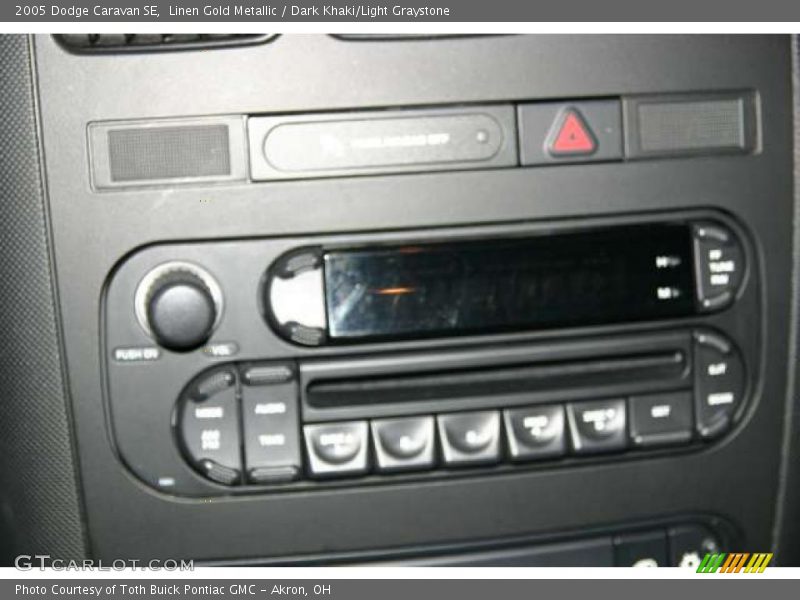 Linen Gold Metallic / Dark Khaki/Light Graystone 2005 Dodge Caravan SE