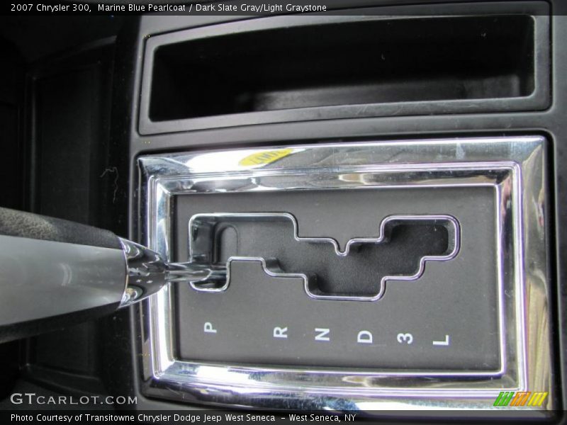 Marine Blue Pearlcoat / Dark Slate Gray/Light Graystone 2007 Chrysler 300