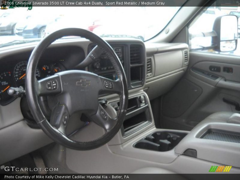 Sport Red Metallic / Medium Gray 2006 Chevrolet Silverado 3500 LT Crew Cab 4x4 Dually