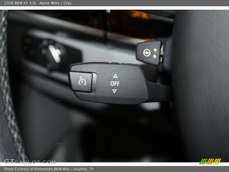 Alpine White / Grey 2008 BMW X5 4.8i