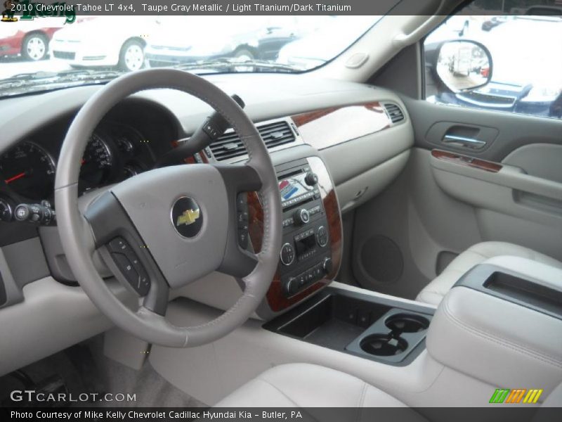 Taupe Gray Metallic / Light Titanium/Dark Titanium 2010 Chevrolet Tahoe LT 4x4