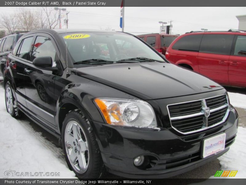 Black / Pastel Slate Gray 2007 Dodge Caliber R/T AWD