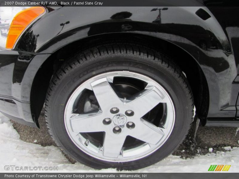 Black / Pastel Slate Gray 2007 Dodge Caliber R/T AWD