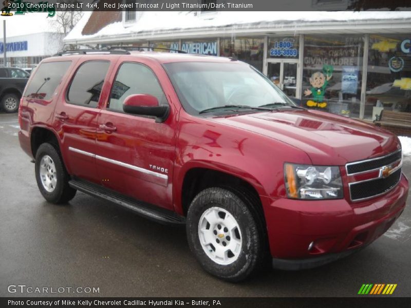 Red Jewel Tintcoat / Light Titanium/Dark Titanium 2010 Chevrolet Tahoe LT 4x4