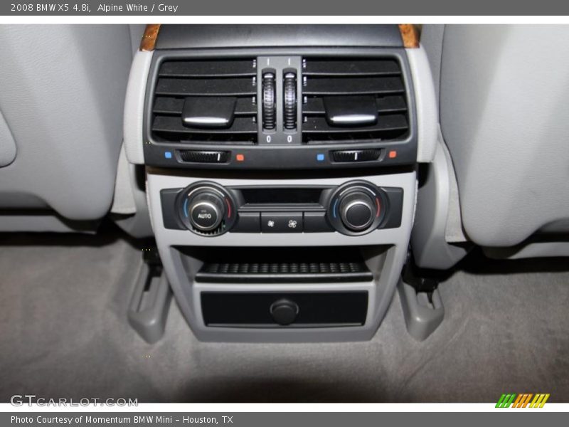 Alpine White / Grey 2008 BMW X5 4.8i