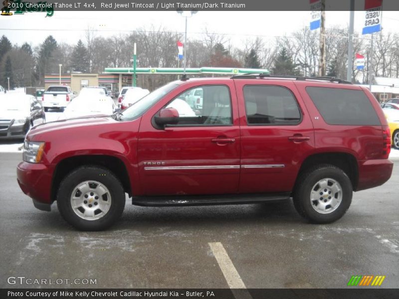 Red Jewel Tintcoat / Light Titanium/Dark Titanium 2010 Chevrolet Tahoe LT 4x4