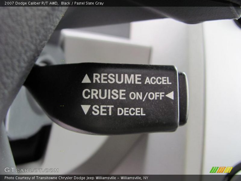 Black / Pastel Slate Gray 2007 Dodge Caliber R/T AWD