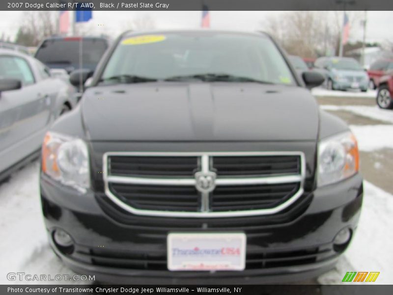 Black / Pastel Slate Gray 2007 Dodge Caliber R/T AWD