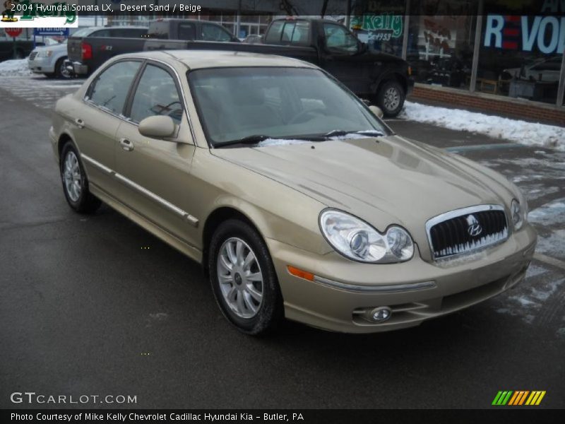 Desert Sand / Beige 2004 Hyundai Sonata LX