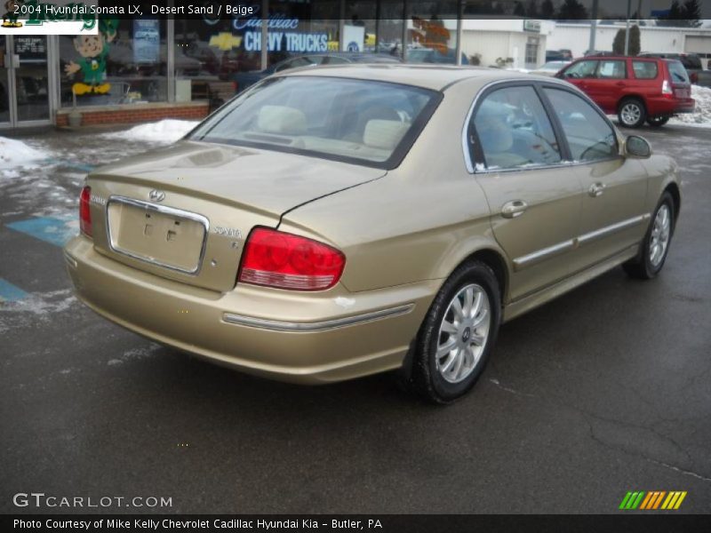 Desert Sand / Beige 2004 Hyundai Sonata LX