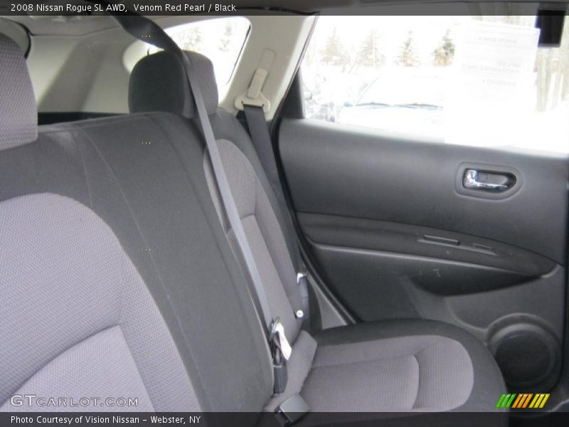Venom Red Pearl / Black 2008 Nissan Rogue SL AWD