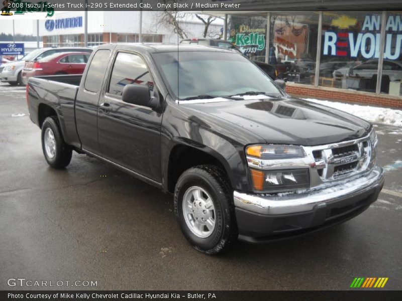 Onyx Black / Medium Pewter 2008 Isuzu i-Series Truck i-290 S Extended Cab