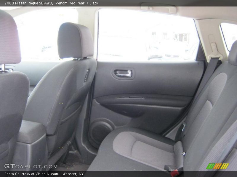 Venom Red Pearl / Black 2008 Nissan Rogue SL AWD