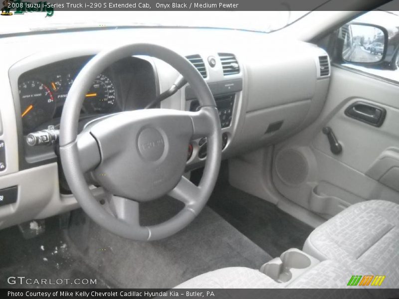  2008 i-Series Truck i-290 S Extended Cab Medium Pewter Interior