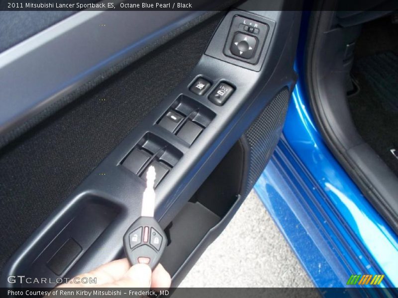 Controls of 2011 Lancer Sportback ES
