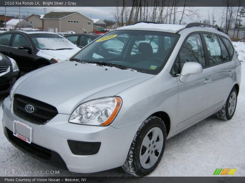 Bright Silver / Gray 2010 Kia Rondo LX