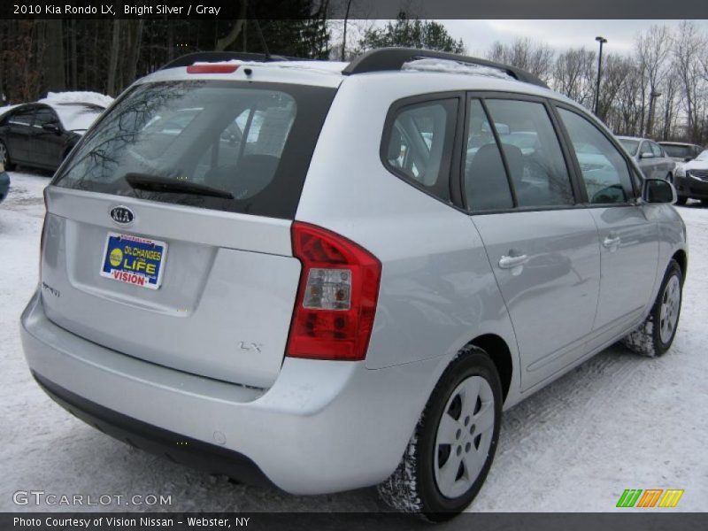 Bright Silver / Gray 2010 Kia Rondo LX