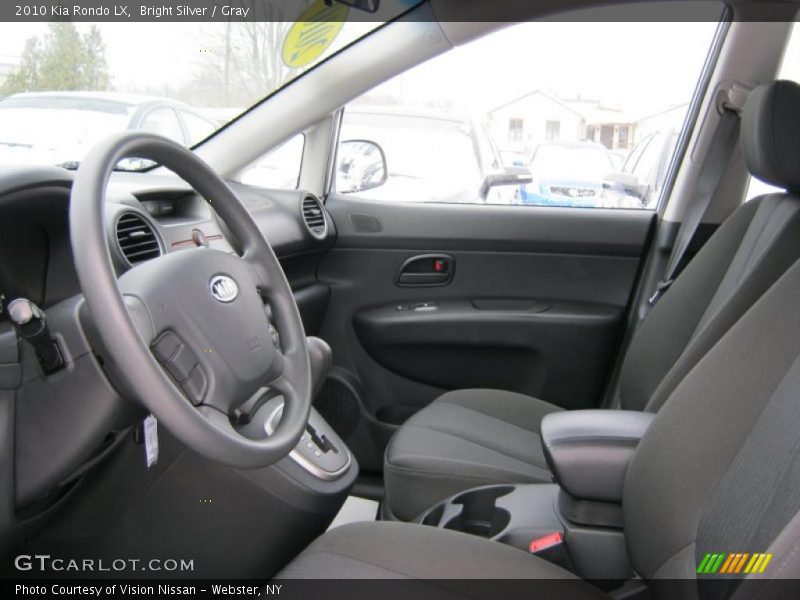 Bright Silver / Gray 2010 Kia Rondo LX