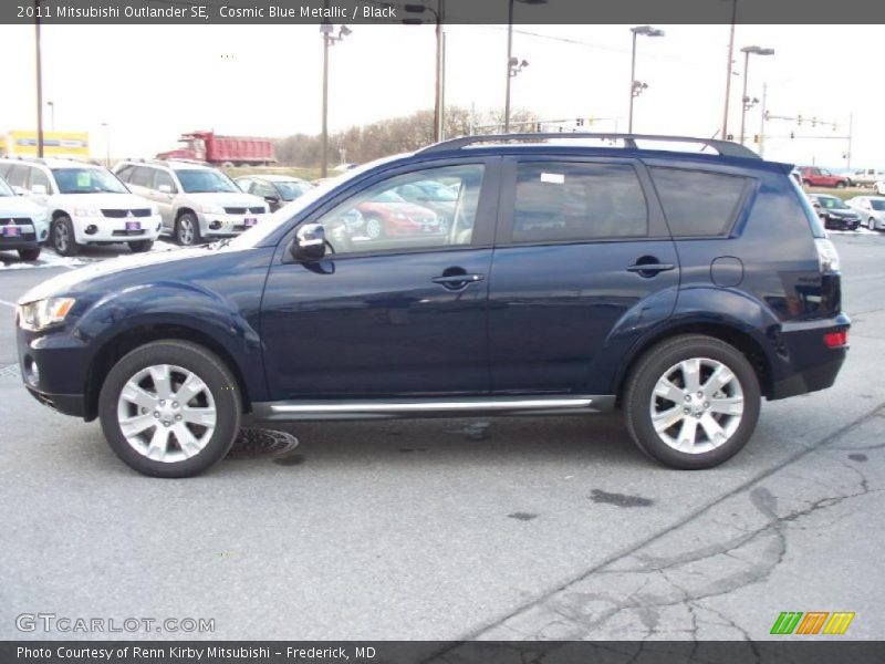  2011 Outlander SE Cosmic Blue Metallic