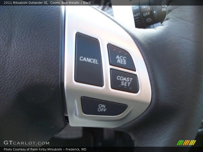Controls of 2011 Outlander SE