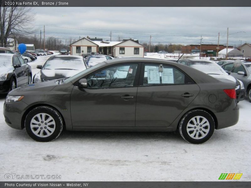 Bronze / Stone 2010 Kia Forte EX