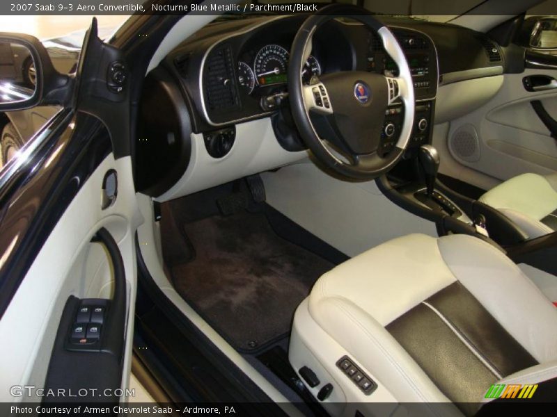  2007 9-3 Aero Convertible Parchment/Black Interior