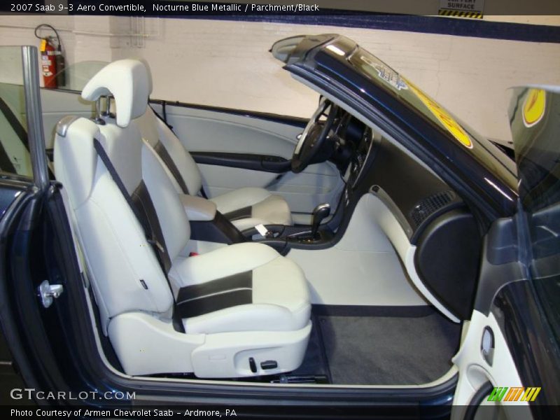  2007 9-3 Aero Convertible Parchment/Black Interior