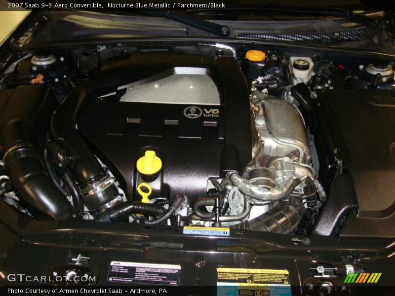  2007 9-3 Aero Convertible Engine - 2.8 Liter Turbocharged DOHC 24V VVT V6