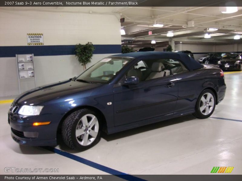 Front 3/4 View of 2007 9-3 Aero Convertible