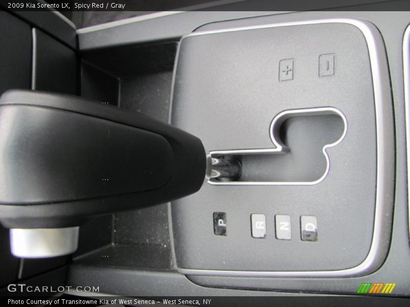 Spicy Red / Gray 2009 Kia Sorento LX