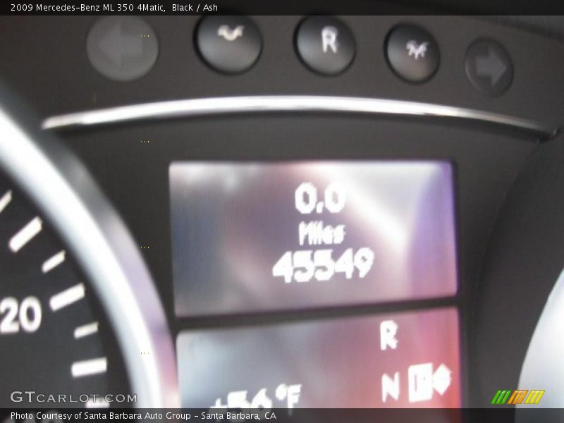 Black / Ash 2009 Mercedes-Benz ML 350 4Matic