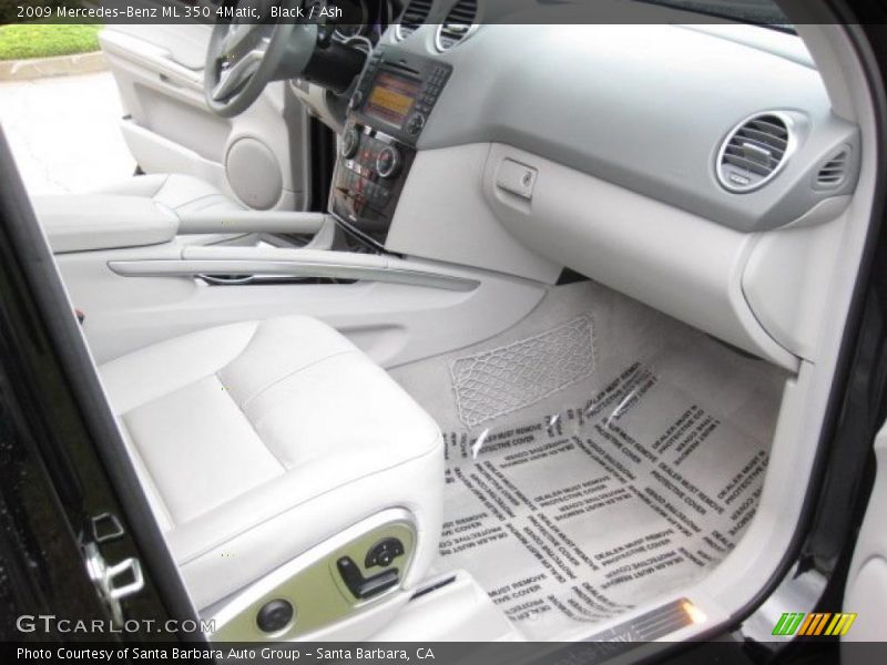 Black / Ash 2009 Mercedes-Benz ML 350 4Matic