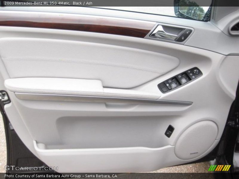 Black / Ash 2009 Mercedes-Benz ML 350 4Matic