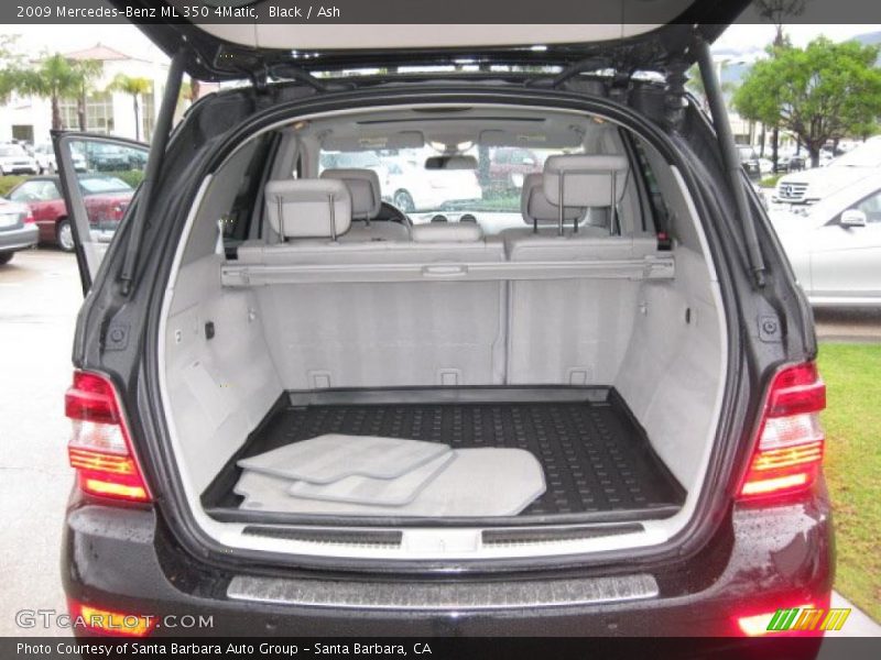 Black / Ash 2009 Mercedes-Benz ML 350 4Matic