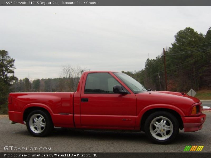 Standard Red / Graphite 1997 Chevrolet S10 LS Regular Cab