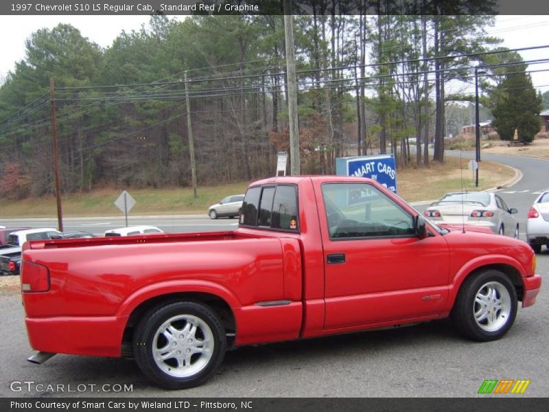 Standard Red / Graphite 1997 Chevrolet S10 LS Regular Cab