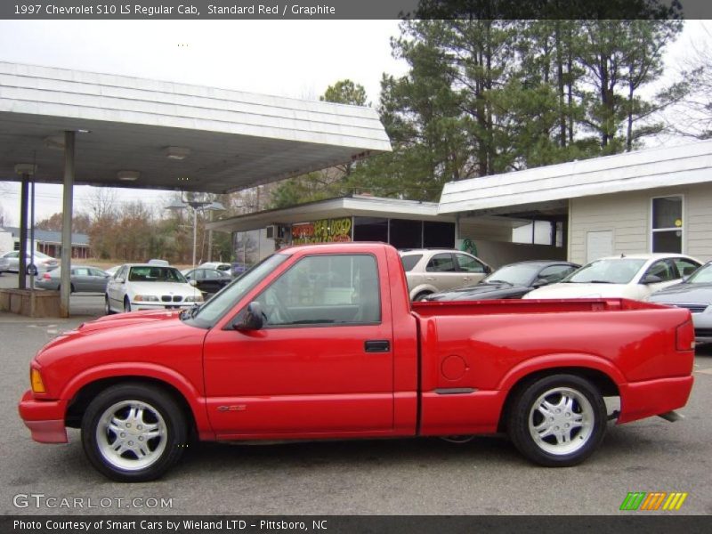 Standard Red / Graphite 1997 Chevrolet S10 LS Regular Cab